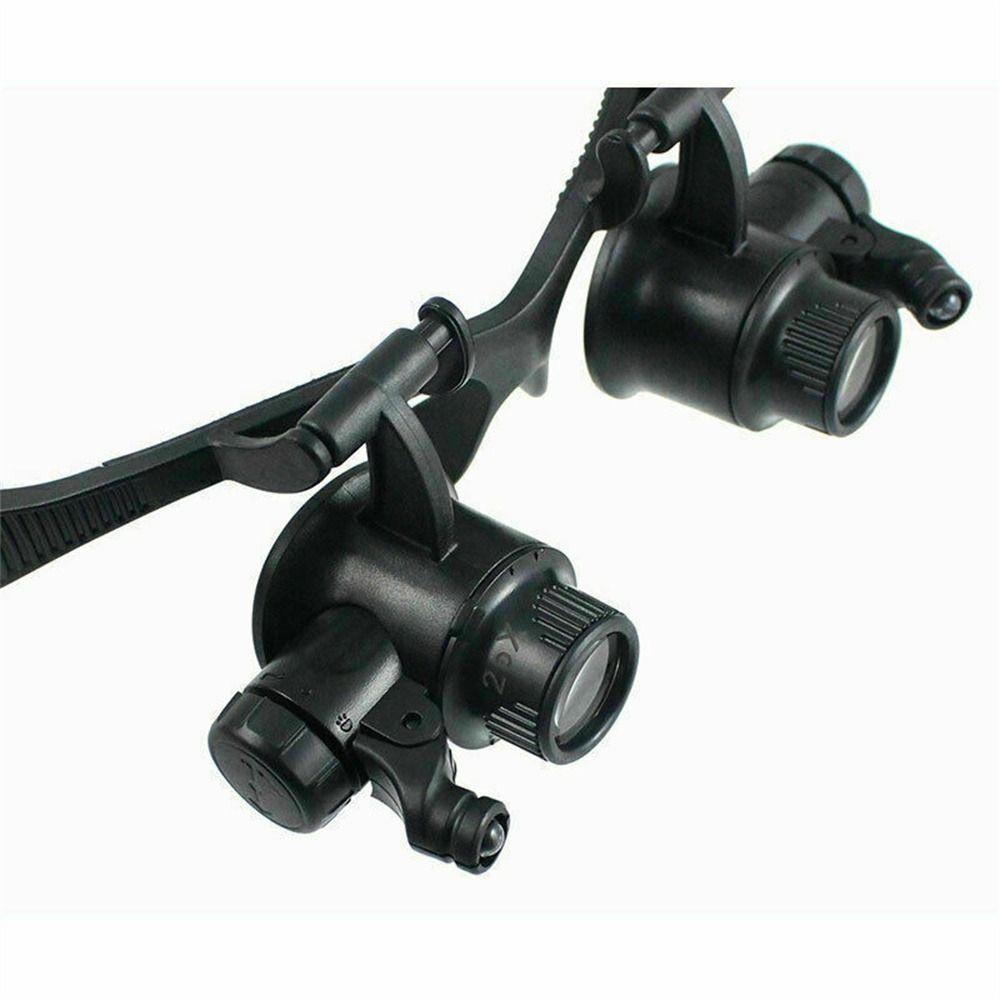 Optical Instruments Watch Repair Kit With LED Light Loupe Magnifier Eyeglass Jeweler Microscope Magnifying