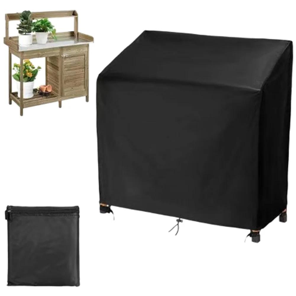 All Weather Outdoor Cover Outdoor Cover Potting Bench Cover Snug Fit 210D Oxford Fabric PU Coating Waterproof Material