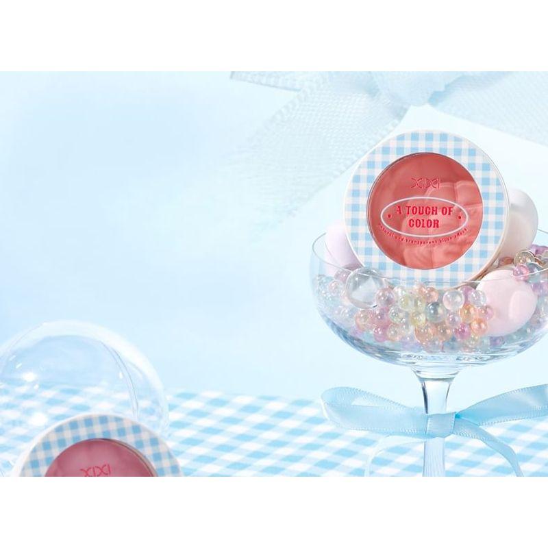 xixi - Lattice Cloud Atmosphere Blush - 5 Colors