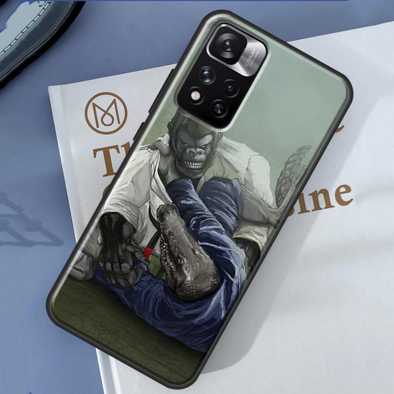 Judo Jiu Jitsu BJJ Case For Xiaomi Redmi Note 12 11 10 9 8 Pro Cover For Redmi Note 10S 11S 10A 10C 9A 9C 12C 9T