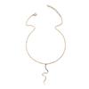 Snake Necklace Jewelry Summer Electroplating Personalized Fashion Retro Snake Pendant Sweater Chain Ladies