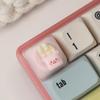 ESC Keycap Resin Mechanical Keyboards Keycaps With Lovely 3D Cartoon Bear In Soft Tones
