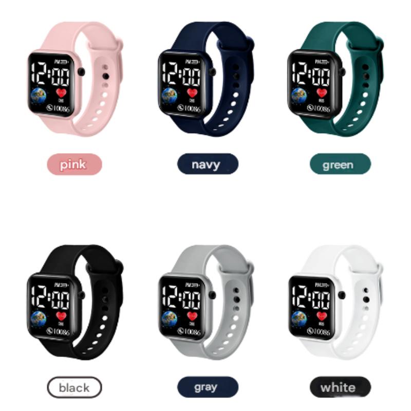 Unisex LED Electronic Wristwatch