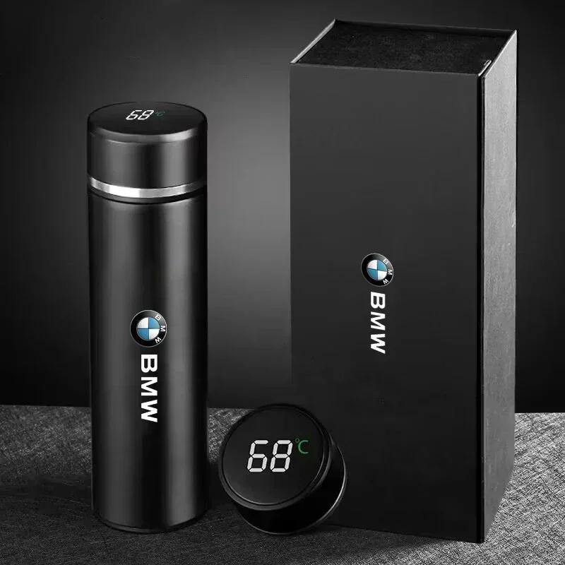 Für BMW E87 F20 F21 E36 E46 E90 E91 E92 E93 X1 X3 X4 X5 X6 M2 M3 M6 F30 F31 F34 Auto Intelligente Thermoskanne Reise Sportbecher