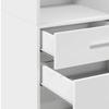 Highboard White 30 x 42.5 x 124 cm Particleboard