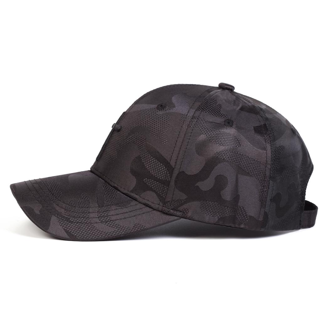 Unisex Cross Embroidery Camouflage Baseball Caps Spring Autumn Outdoor Adjustable Casual Hats Sunscreen Hat