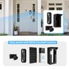 Adjustable Angle Rotating Video Doorbell Bracket Shell