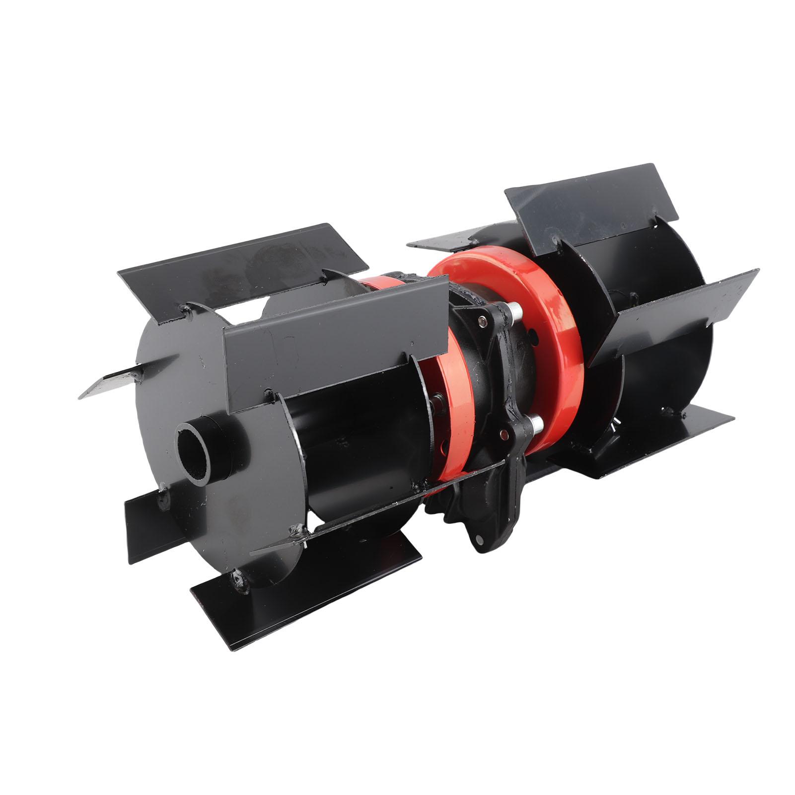 

10см Прополочное колесо Универсальное 9 зубьев Алюминиево-железное Колесо для глубокой вспашки для Газонокосилки Культиватора Скарификатора Аксессуар 26мм 26mm / 1.02in