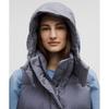 Lululemon Wunder Puff 600 Down Fill Cropped Vest Solar Grey Rhino Grey