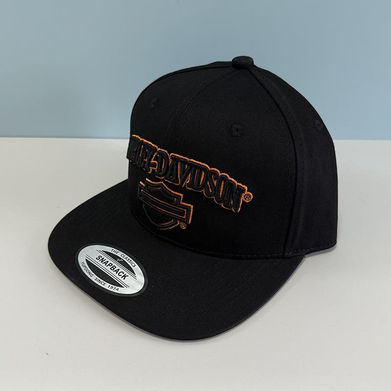 1pcs Embroidered Hiphop Baseball Cap Adjustable Sport Casual Cap Outdoor Leisure Breathable Cap For Harley Davidson Accessories