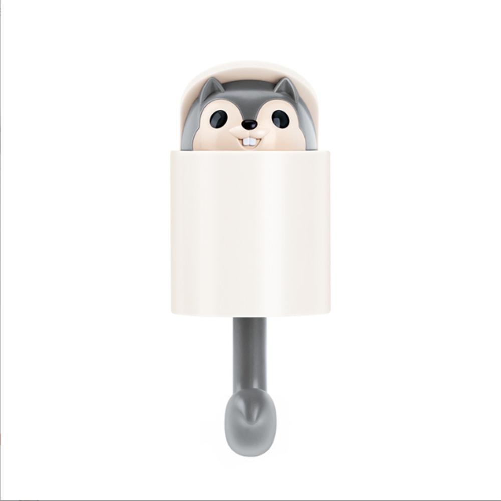 1PCS Creative Blink Cat Hook Cute Seamless Dormitory Bedroom Door Hangers Hooks Key Umbrella Towel Cap Coat Rack Wall Decoration