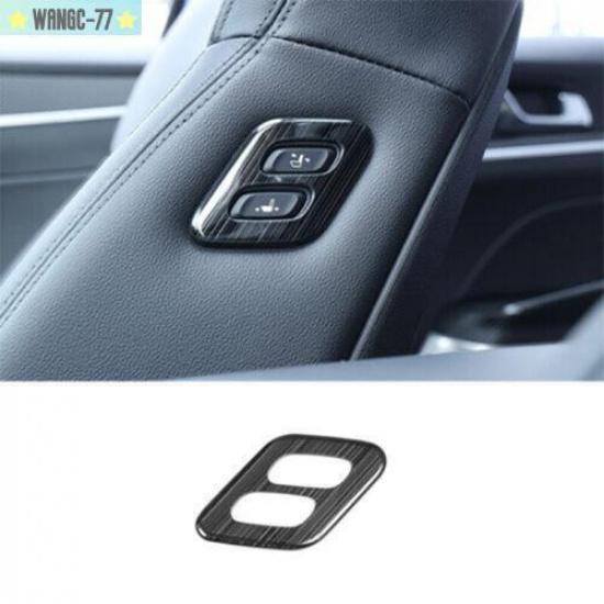 Steel Black Seat Adjust Handle Button Frame Trim For Kia K5