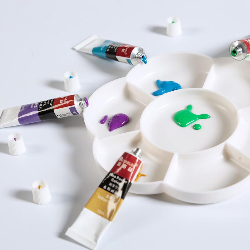 18 Color Plum Blossom Color Palette, Watercolor Oil Painting Color Palette, Painting Specific Color Palette, Pigment Palette