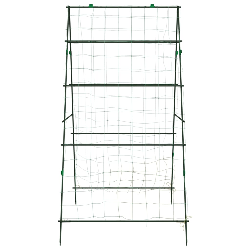 Plant Support A Frame Trellis 99 x 90 x 175.5 cm Steel