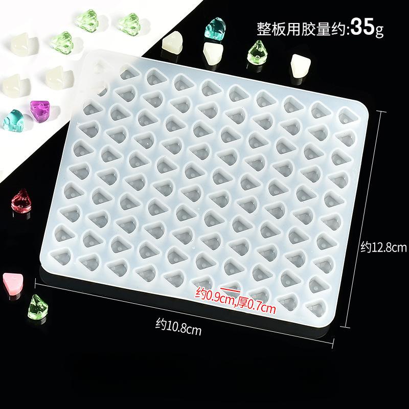 Mini Cat Claw Full Board Mold Crystal Dropping AB Glue Handmade DIY Material Resin Mold