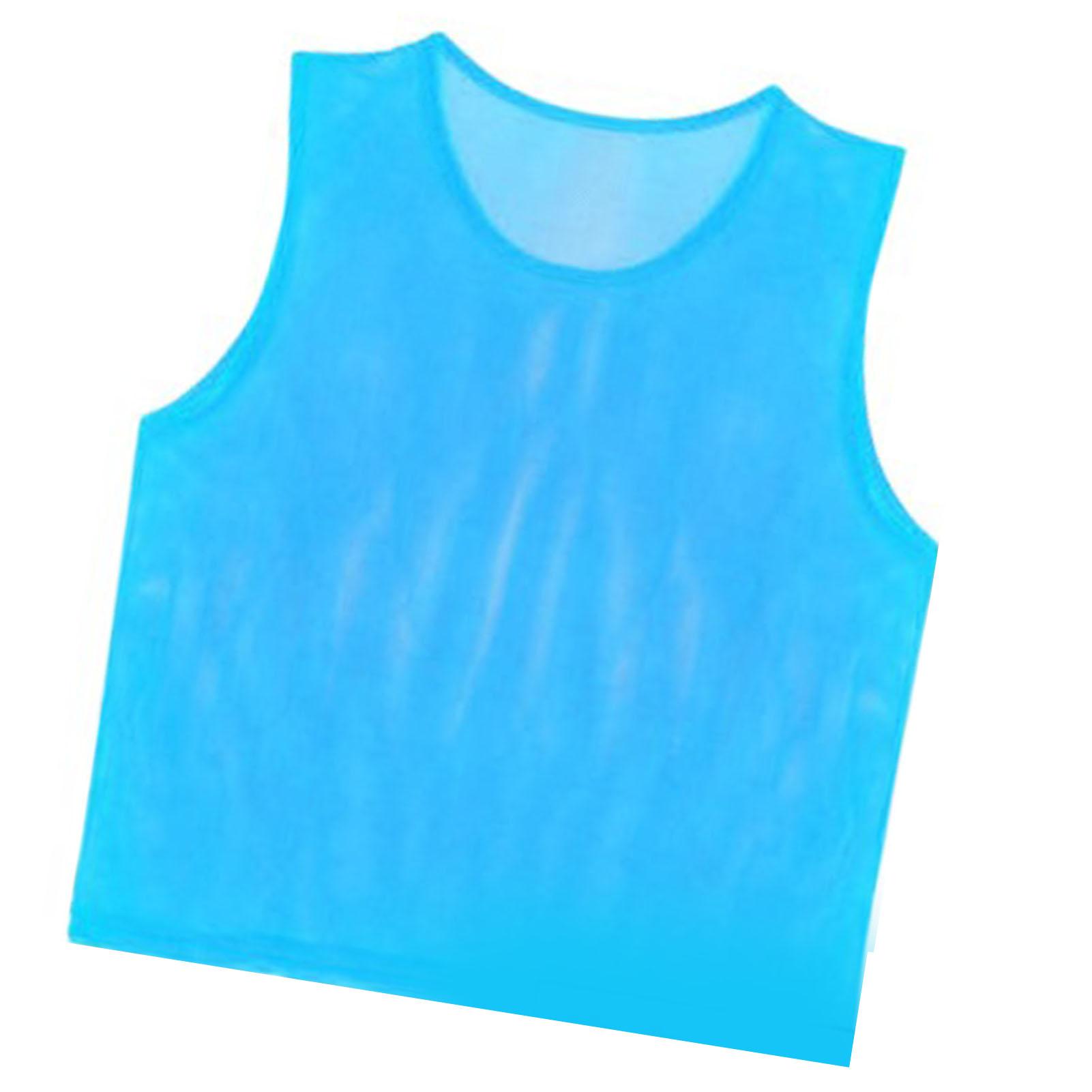 

Scrimmage Training Vest Breathable Soccer Football Team Training Practice Vests for Outdoor Sports Volleyball небо синє кольору