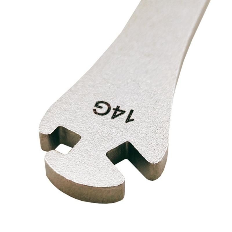 Bike Spoke Pedal Wrench Spanners Wrench Cycling Wheel Rims Wrench Bike Repair Rims Correct Tool Spoke Wrench Bike Tools