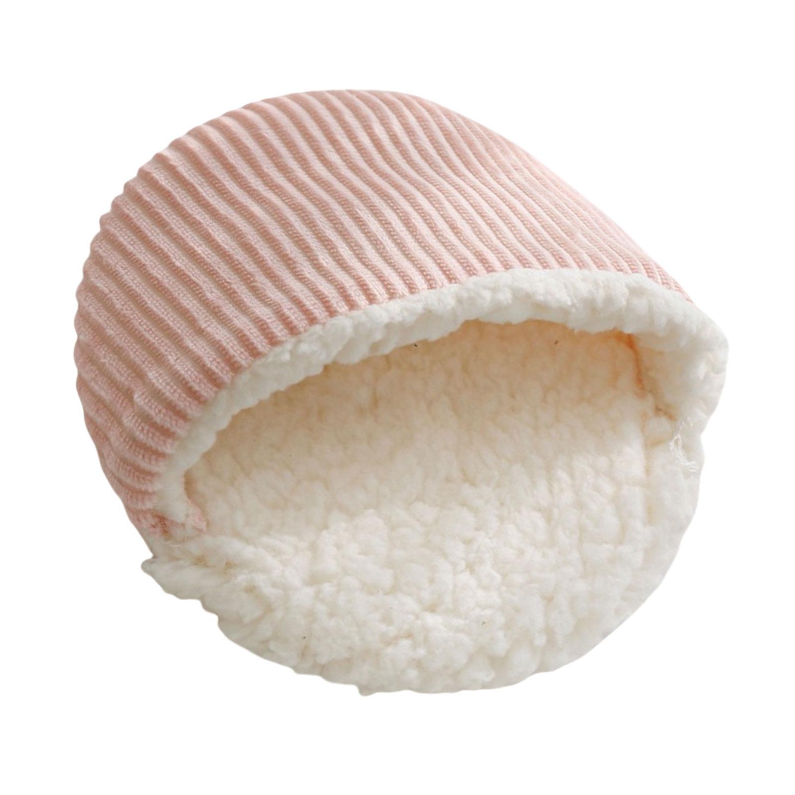 

Зимний теплый коврик для хомяка, мягкий плюшевый фланелет, подстилка для мелких домашних животных, дышащая, влагоотводящая, подстилка для гнезда для мелких животных S розовый