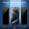 4pcs Easy to Install Privacy Tempered Glass For iPhone 17 Pro Max/17 Air/16/15/14/13/12/11/16e/Plus/Mini/X/XR/XS Max/7/8/SE2/SE32