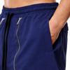 Men Casual Cargo Shorts Elastic Waist Drawstring With Zipper Pockets