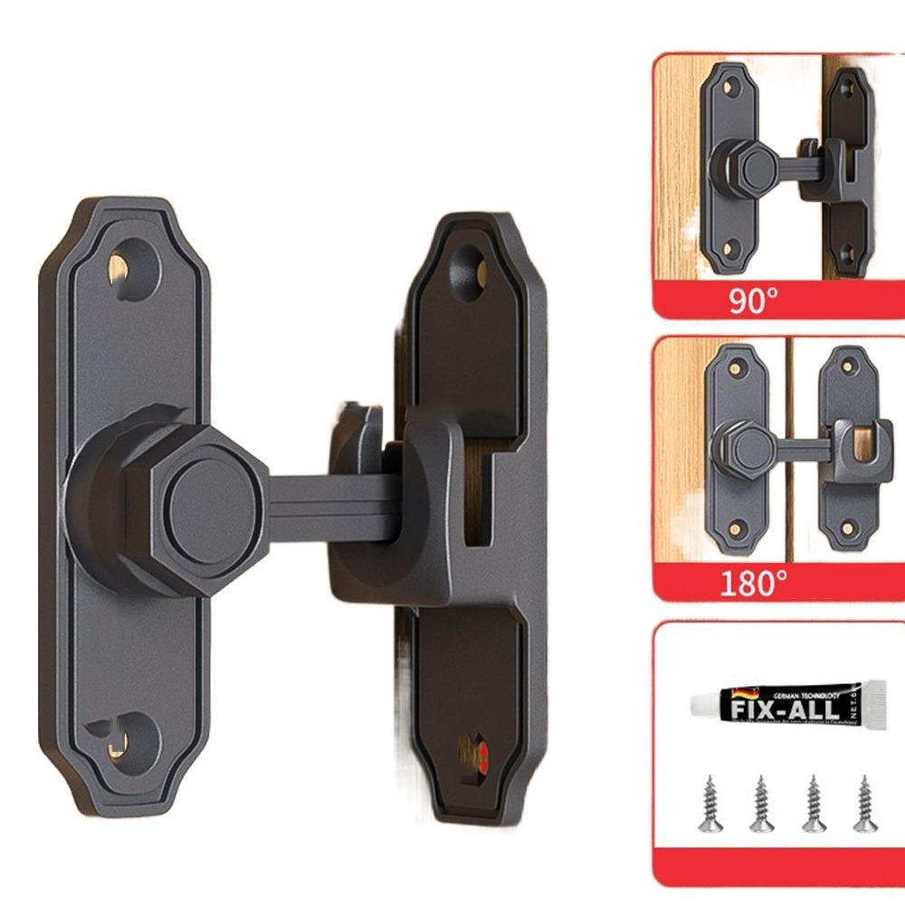 

Противоугонная Светящаяся Дверная Защелка Безопасная Дверная Защелка Засов Переносные Дверные Навесы Ворота No Luminous-Grey