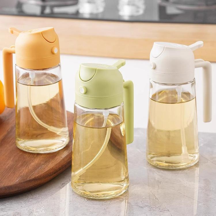 Automatic Household Oil Sprayer: Effortlessly atomizes and sprays edible oil, perfect kitchen gadget for hassle-free cooking.