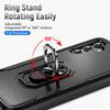 For Samsung Galaxy A25 5G (Global) (161.0 x 76.5 x 8.3mm) Case Military Grade Ring Kickstand PC+TPU Phone Cover