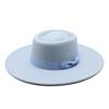 Popolare cappello a cilindro classico retrò .cm europeo e americano, cappello a cilindro a cupola concava-convessa in lana moda da uomo e da donna