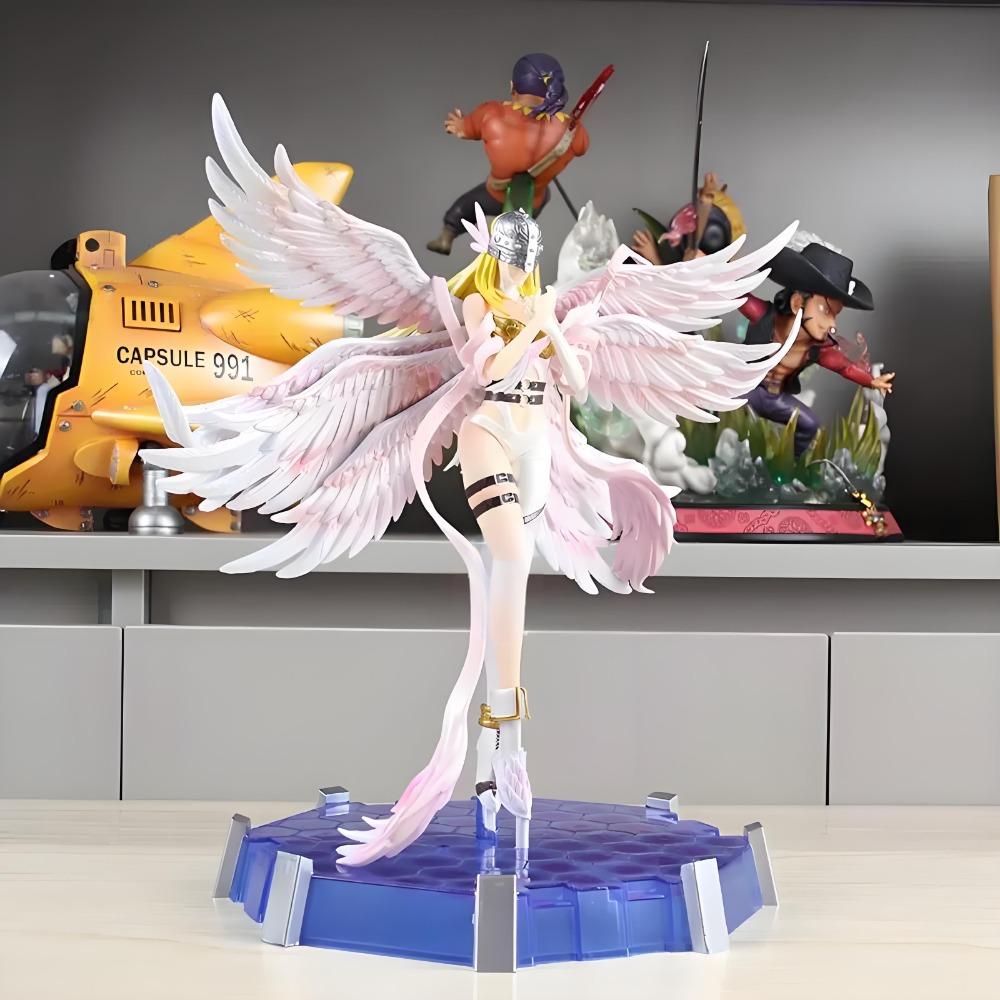 26cm/10.24inch Anime Digimon Adventure Figure Angewomon Action Figures Pvc Statue Desktop Ornament Collection Model Toys Gifts