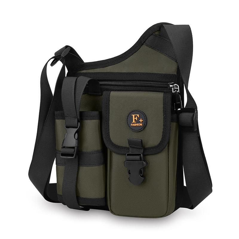 

Мужская сумка кроссбоди, сумка для стакана с водой, сумка для активного отдыха и путешествий, велосипедная сумка, водоотталкивающая наплечная сумка армия зеленый