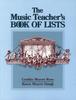 Kniha The Music Teacher's Book of Lists