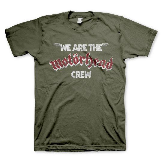 Motorhead Crew Military T-Shirt Mens Womens Tees Top XL