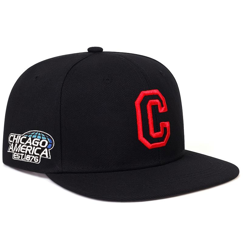 

Бейсболка унисекс с вышитыми буквами, хлопковая кепка Snapback, регулируемая спортивная кепка в стиле хип-хоп, мужская и женская, кепка для защиты от солнца, кепка водителя грузовика чёрный