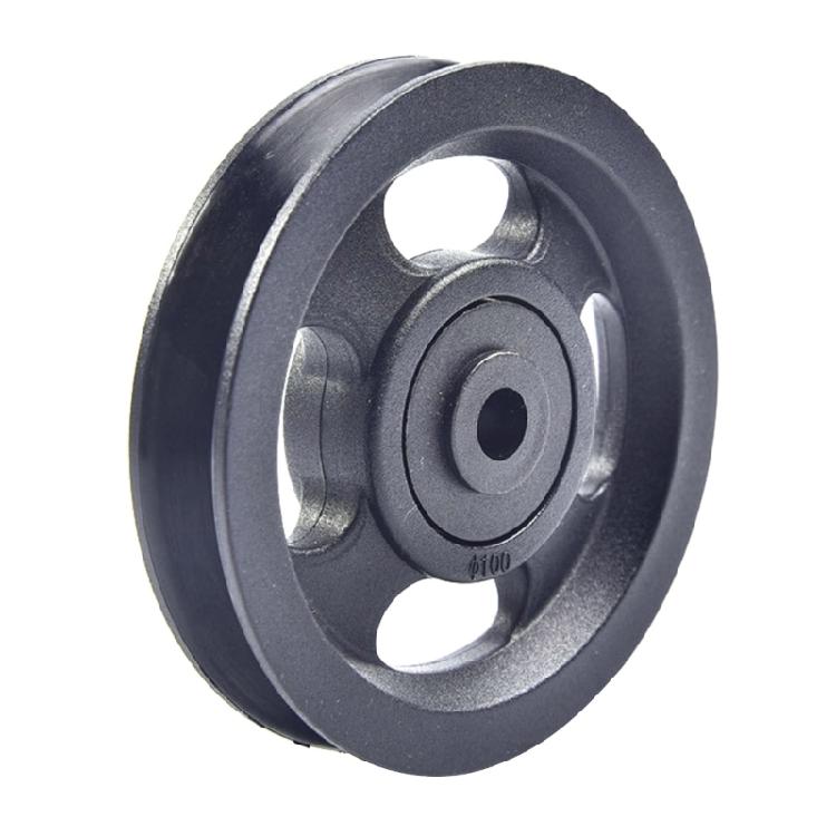 100mm Runde Fitness Umlenkrolle Lager Ersatzteile Nylon Lager Umlenkrolle