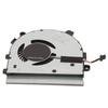 CPU Cooling Fan ABS Aluminum Alloy 4Pin Connector Easy Installation Laptop Cooling Fan for Inspiron 13 7390 7391