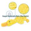 Little Yellow Duck Plush Squeaky Dog Toy - Durable & Bite-Resistant Stress Reliever