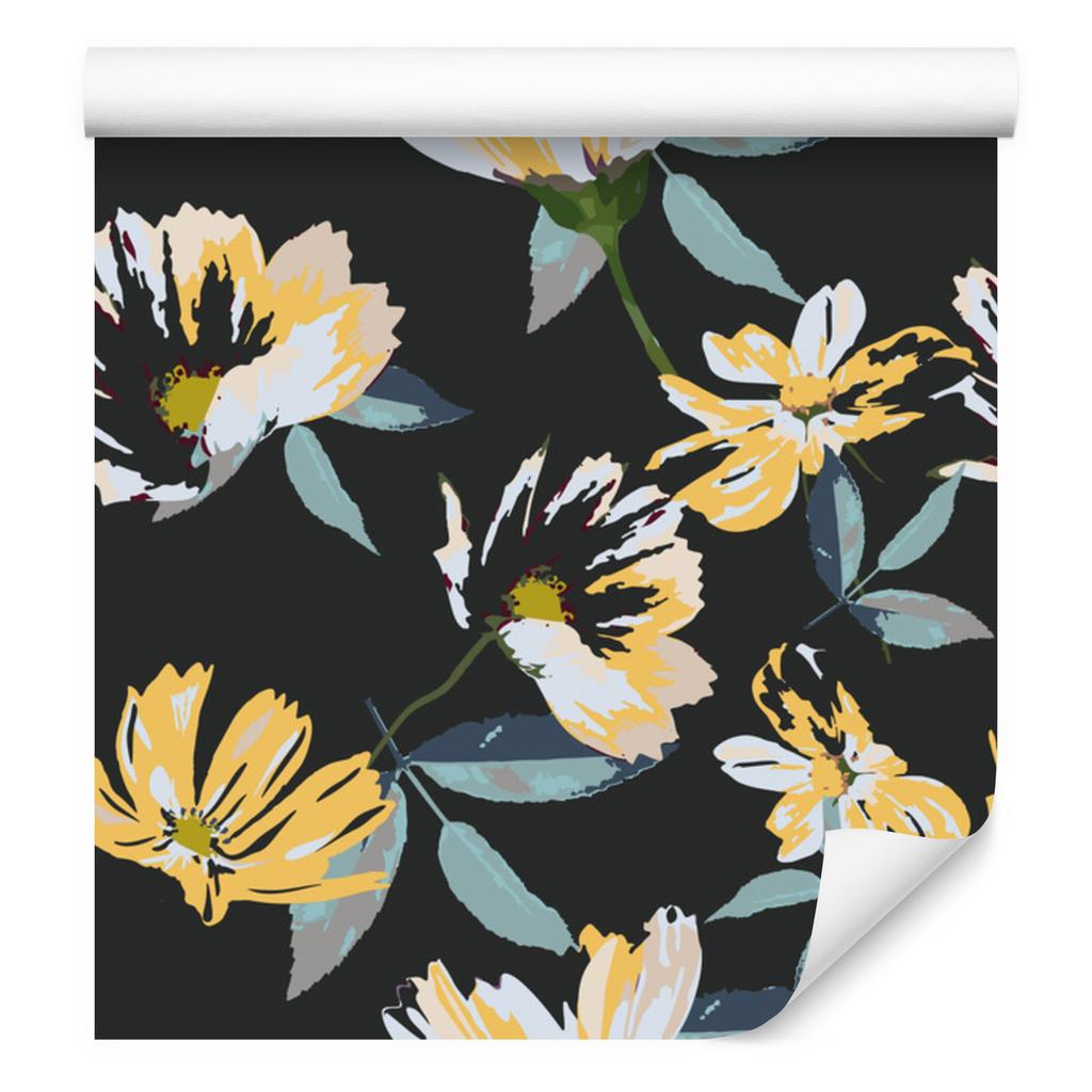 Wallpaper Flowers Pattern for Living Room and Bedroom 50x1000
