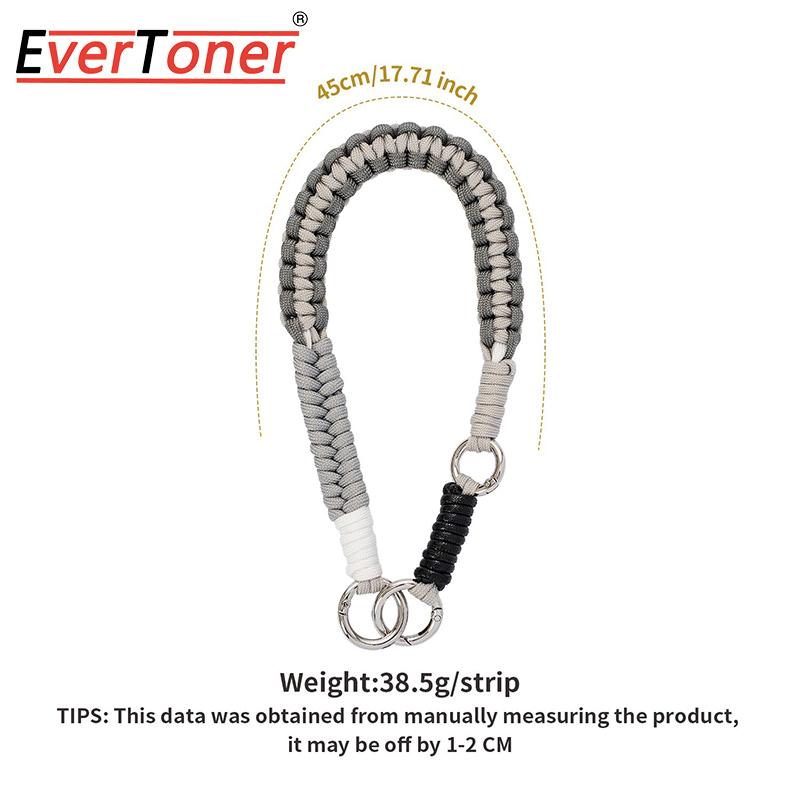 EverToner Fashion Handbag DIY Belt Braided Rope Bag Strap Modified Handbag Accessories Women Braided Rope Bag Shoulder Strap серый