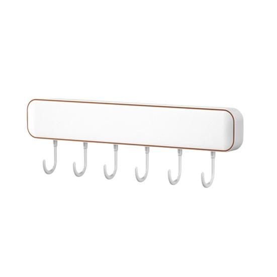 Wandmontierter Messerhalter mit Haken Bohrlos Küchenorganizer für Messer Utensilien Platzsparend Belüftet Rostfrei Multifunktionales Lagerregal