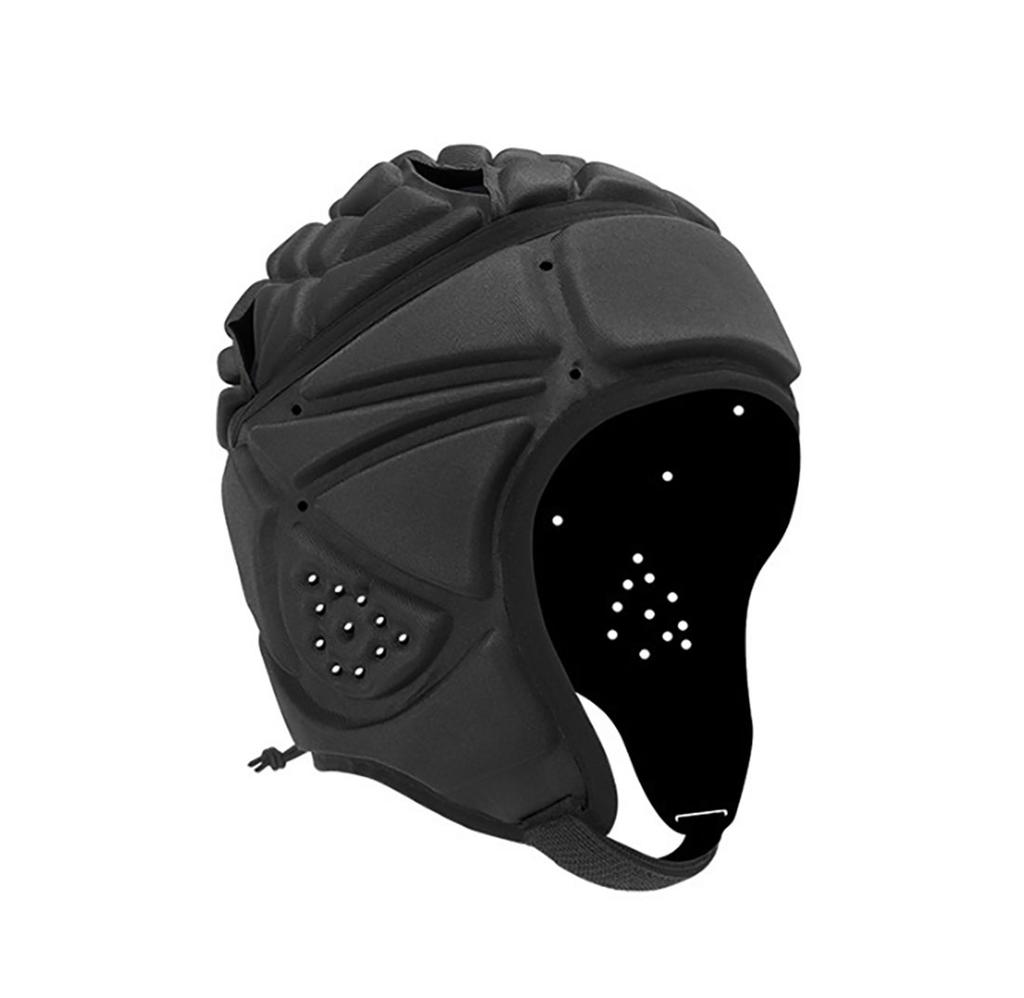 Soft Shell Flag Football Helmet Rugby Helmet Shell Soft Padded Headgear Adjustable Head Protector For Hockey Football