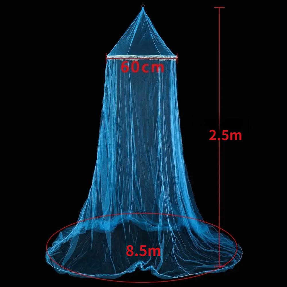 Canopy Encryption Dome Fly Insect Mesh Princess Mosquito Net Repellent Protection Single Entry Bed Decoration
