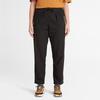Timberland Solid Color Rope Tapered Loose Casual Pants Women bottoms Black A6K9S-001