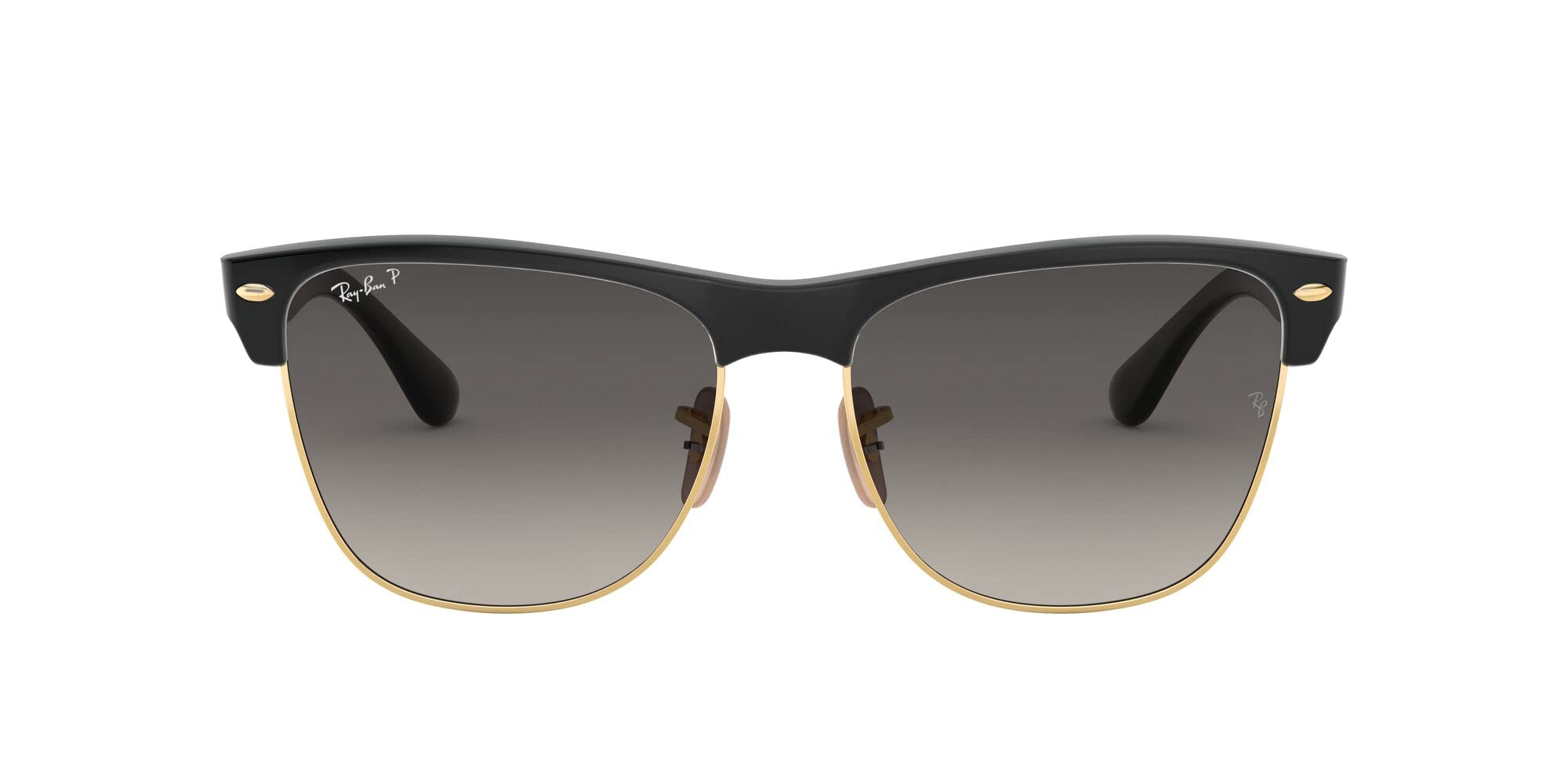 

Солнцезащитные очки CLUBMASTER OVERSIZED 0RB4175 Ray-Ban, 877/M3 Черные, 57мм,