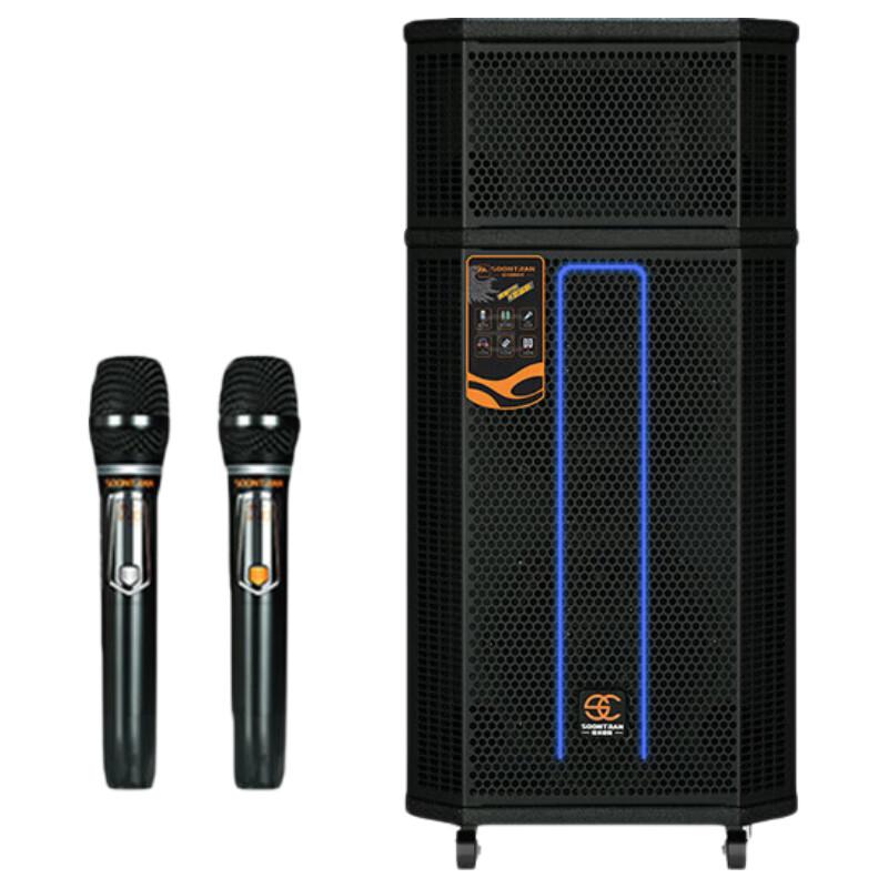 Songchuan SG30-12 Portable Karaoke Trolley Speaker CN plug (adapter included) (CN version)