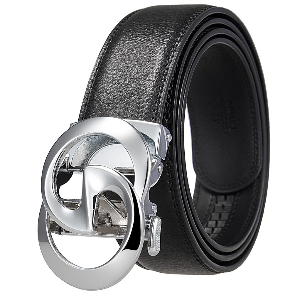 Belt, Men'S, Fashion Belt, Automatic Buckle Belt Belt Ly36-23031-1