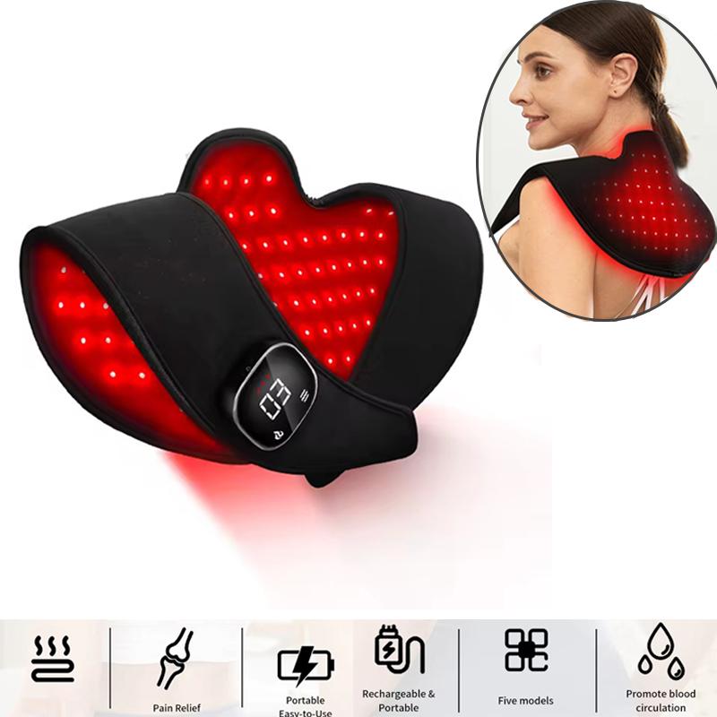 Neck And Shoulder Massager Wireless Shoulder And Back Kneading Massage Shawl Trapezius Neck Cervical masajeador Relax Treatments