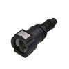Fuel Line Hose Connector Pipe Connector 9.89-ID8 Straight Pipe Connector Set Parts Quick Release 9.89mm ID8 Quick Connect