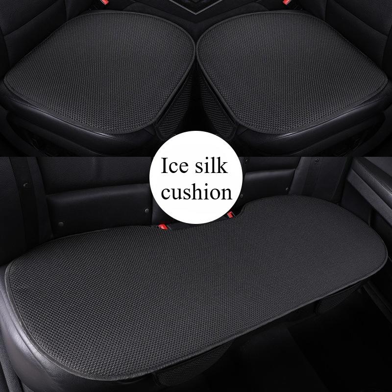 Universal Summer Ice Silk Car Seat Cushion Ventilated All Season Single Piece Comfortable Breathable Car Seat Pad