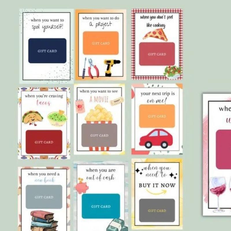 Świąteczny Notes z Kartkami Podarunkowymi ze Spiralką Festiwalowe Prezenty Świąteczne Dla Nastolatków Organizer na Kartki z Życzeniami Uchwyt na Kartki z Życzeniami