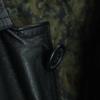 URBAN EXPRESS Long Sleeve Leather Coat M Black Cowhide Men's Used